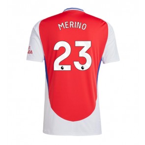 Arsenal Mikel Merino #23 Domaci Dres 2024-25 Kratak Rukavima